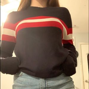 🌊🍎☁️ striped shirt